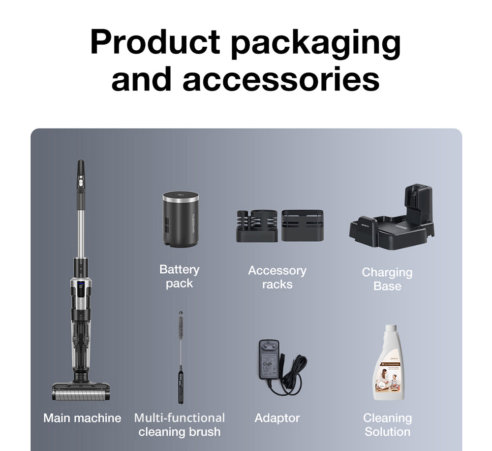 Bezdrátový mokro-suchý vysavač JIMMY HW9, samočisticí, 400ml nádržka na prach a vodu, vodotěsný bezkartáčový motor, ovládání vodní sprchy, LED displej