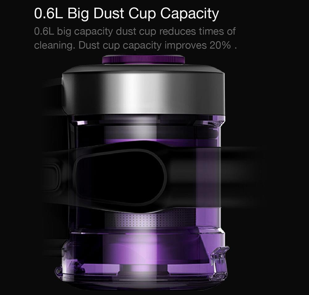 JIMMY JV85 Pro Mopping Version Flexibilní ruční bezdrátový vysavač 2 v 1 Vysávání a vytírání 200AW Výkonné sací napětí, 550W digitální bezkartáčový motor, doba provozu 70 minut, 200ml nádrž na vodu, ultra nízká hlučnost - fialová