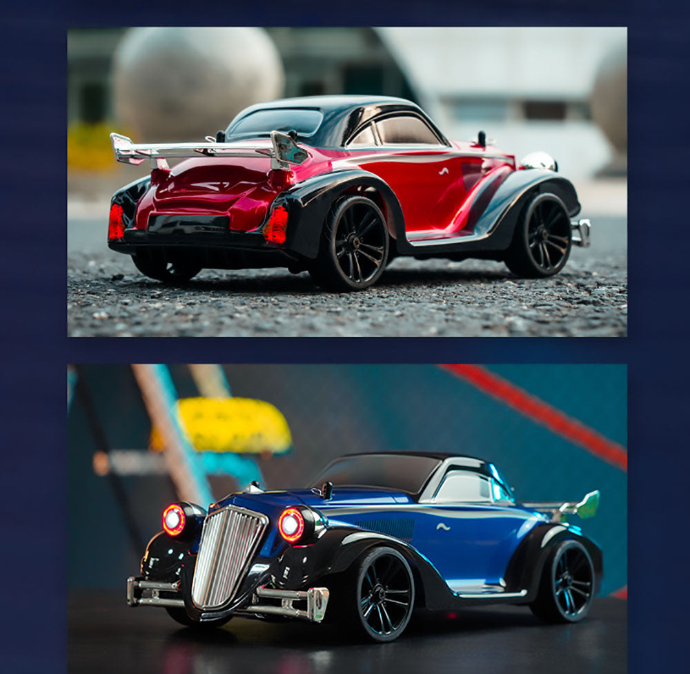 JJRC Q117 F 1:16 2.4G 4WD 35KM/H Drift Car Plně proporcionální ovládání s úhlovými světlomety - modré