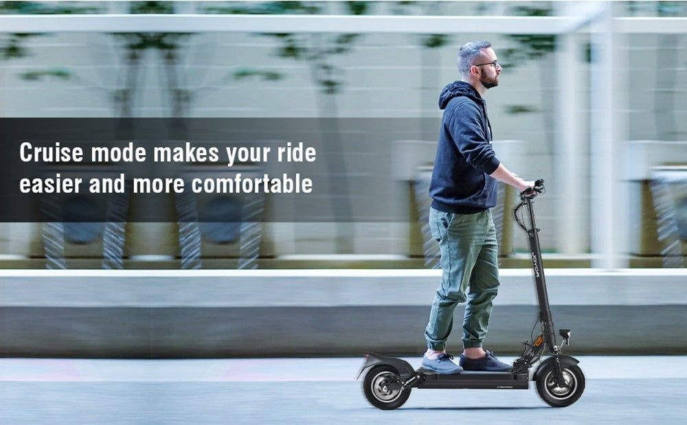 Elektrická koloběžka JOYOR Y8-S, 10palcová kola, 48V 26Ah baterie, motor 500W, maximální rychlost 40 km/h, nosnost 120 kg, dojezd až 82 km