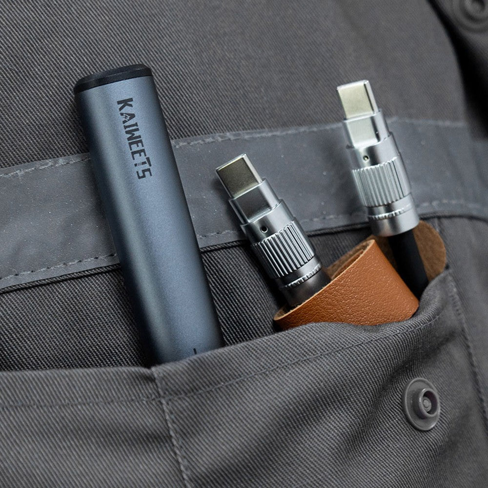 KAIWEETS KETS02 Chytrá digitální páječka, provozní napětí 9-20 V, přesná regulace teploty, režim spánku, dětský zámek, OLED displej