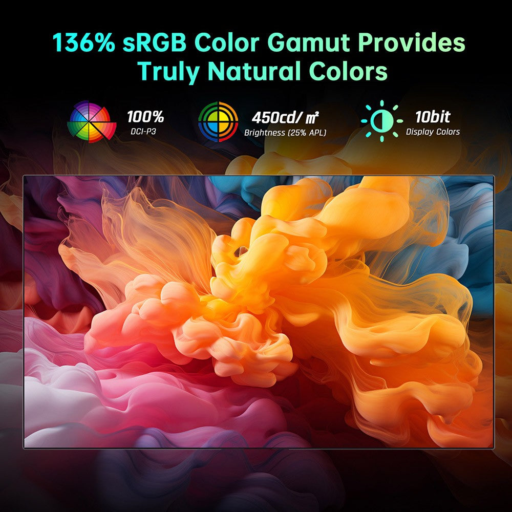 Herní monitor KTC G27P6 s úhlopříčkou 27 palců, OLED, rozlišením 2560x1440, obnovovací frekvencí 240 Hz a dobou přenosu 0,03 ms – zástrčka EU