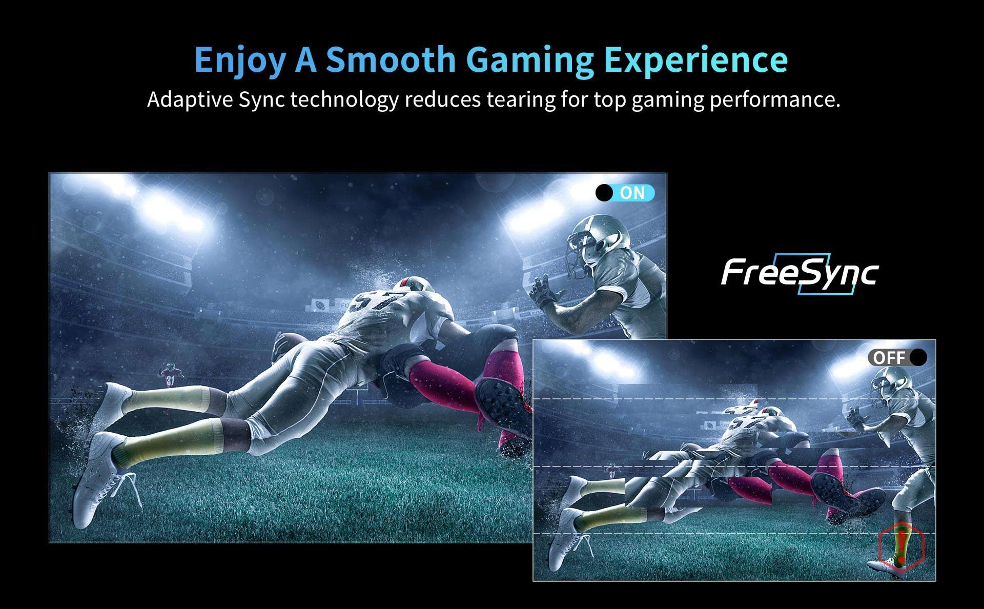 Herní monitor KTC H24V13 s úhlopříčkou 23,8 palce, 100 Hz, 1920 x 1080, 104 % sRGB, AdaptiveSync, VESA, nástěnný držák, nastavení náklonu