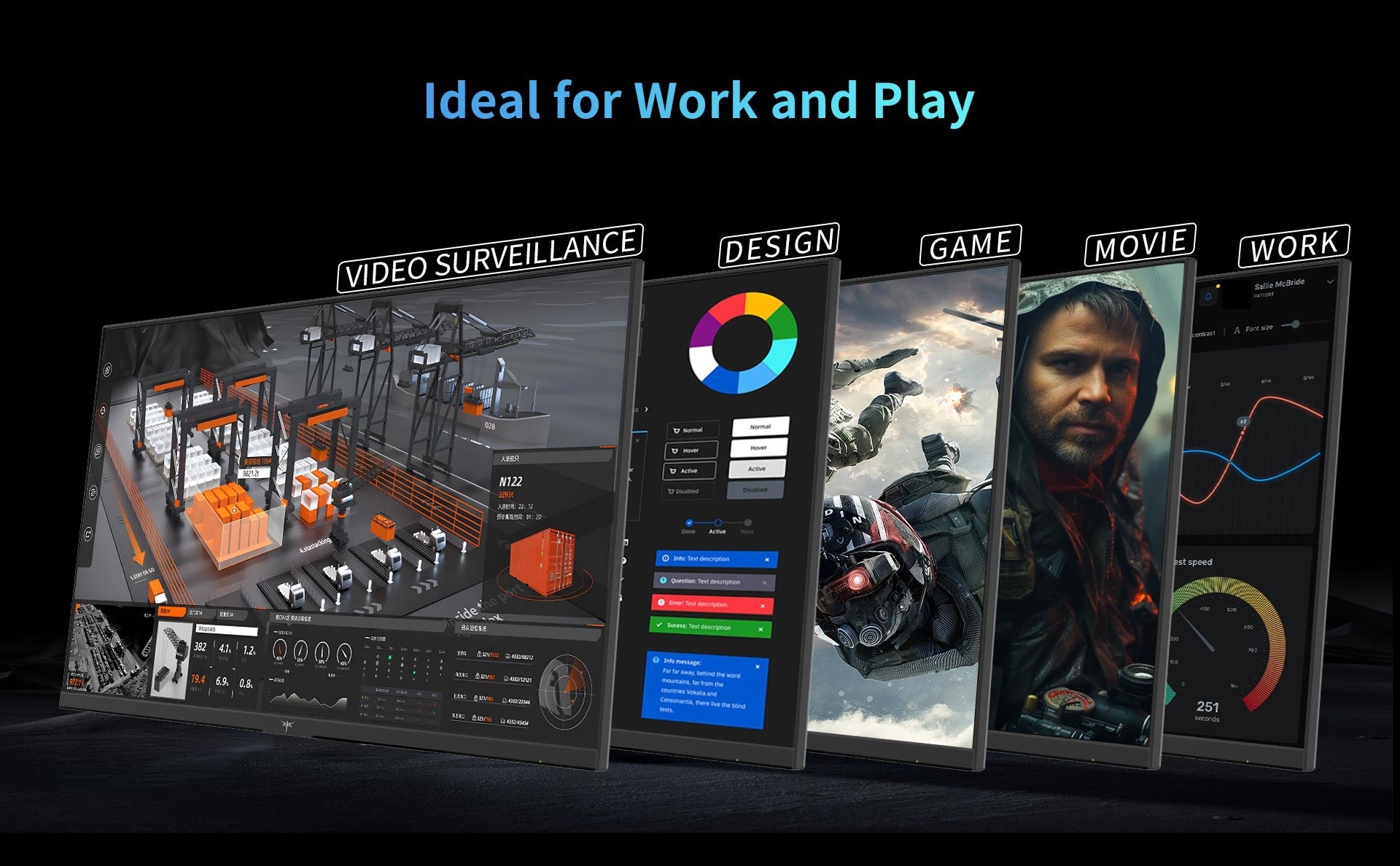 Herní monitor KTC H24V13 s úhlopříčkou 23,8 palce, 100 Hz, 1920 x 1080, 104 % sRGB, AdaptiveSync, VESA, nástěnný držák, nastavení náklonu