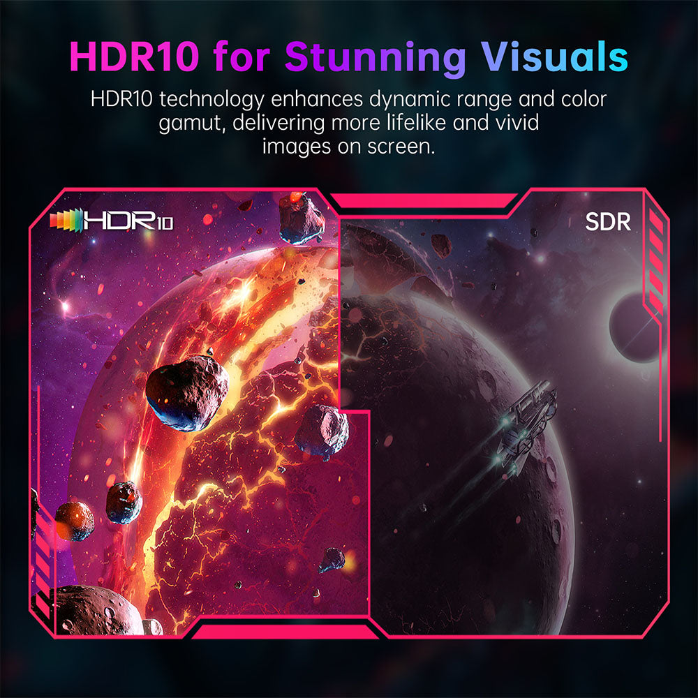 Herní monitor KTC H27E22P, 27palcový FHD FAST VA panel s rozlišením 1920*1080, kontrastní poměr 4000:1, vysoká obnovovací frekvence 280 Hz, doba odezvy 1 ms GTG, FreeSync a G-Sync, HDR10, nízká hladina modrého světla a Flicker-free, 2x HDMI 2.0, 1x DP 1.4, 1x USB 2.0, 1x sluchátka