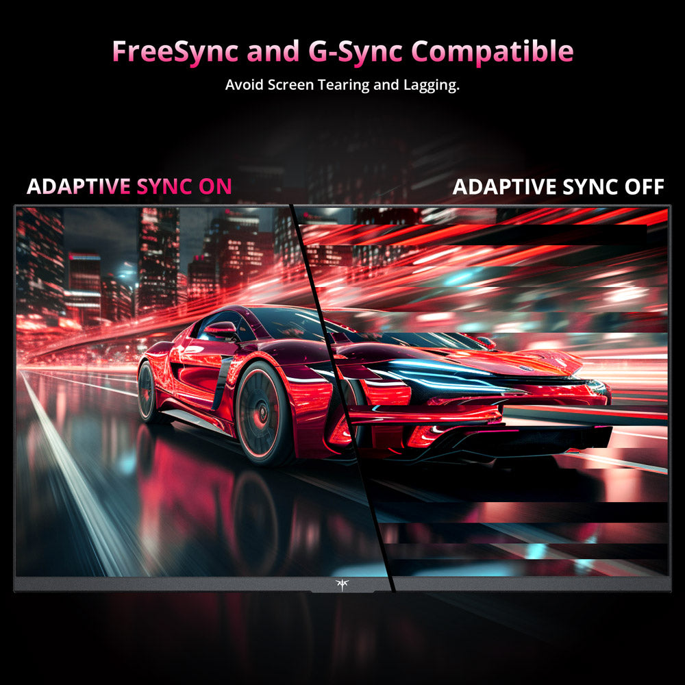 Herní monitor KTC H27P22S 27" s rozlišením 3840x2160 UHD, AUO 7.0, rychlý IPS panel, HDR400, obnovovací frekvence 160 Hz, doba odezvy 1 ms, 132 % sRGB, kompatibilní s FreeSync a G-SYNC, redukce modrého světla, 2x HDMI 2.1, 2x DP 1.4, 1x USB 2.0, nastavitelný stojan a držák VESA