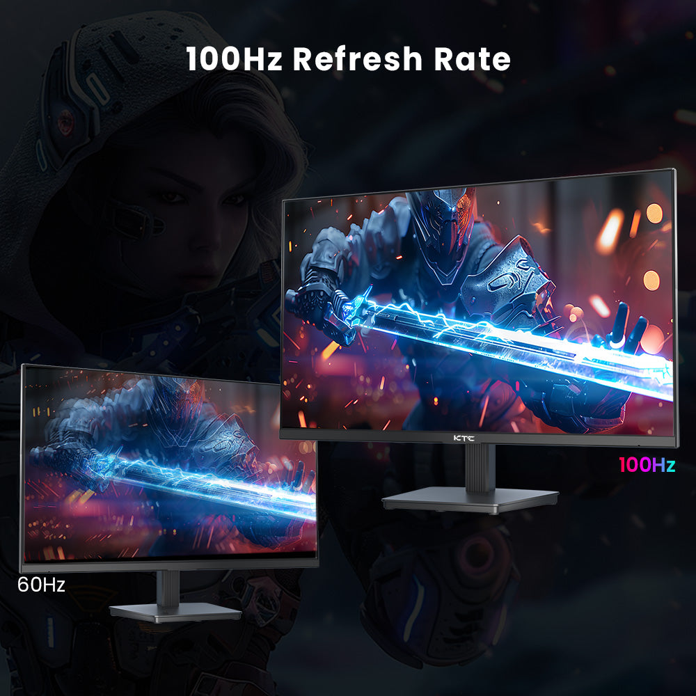 Kancelářský monitor KTC H27T27 s úhlopříčkou 27 palců, QHD a obnovovací frekvencí 100 Hz, rozlišením 2K QHD a pokročilým IPS panelem