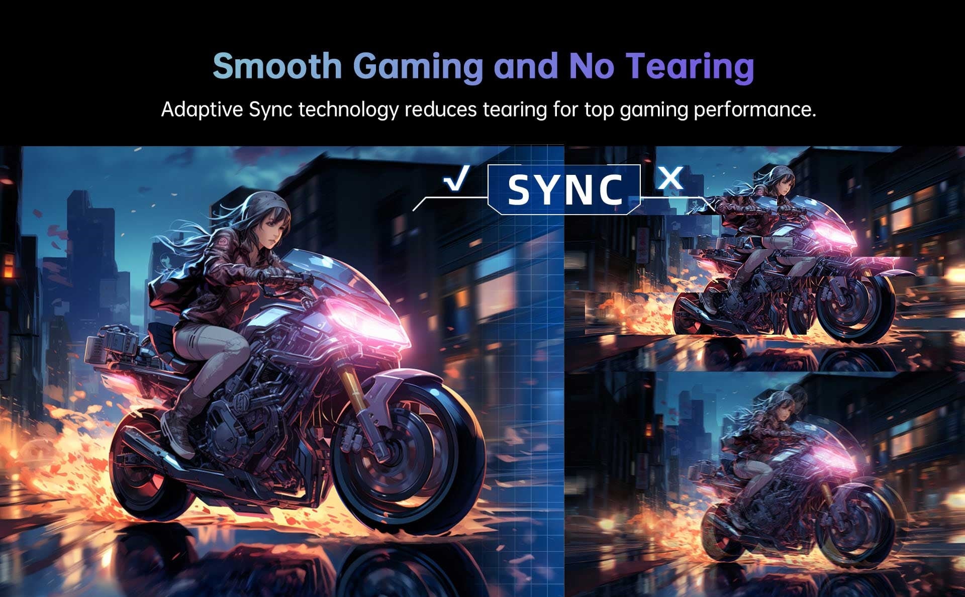 Herní monitor KTC H27V13 s úhlopříčkou 27 palců, 100 Hz, 1920 x 1080, 10 bitů, 106 % sRGB, AdaptiveSync, VESA, nástěnný držák, nastavení náklonu