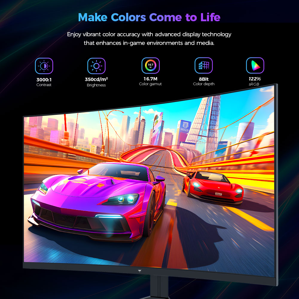 KTC 32palcový FHD 180Hz H32S17C 1500R