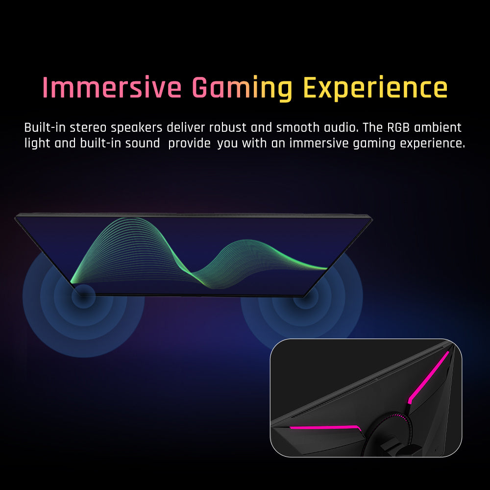 Herní monitor KTC M27T20 27 palců, mini LED, 2560x1440, 2K QHD, 165 Hz, HVA, doba odezvy 1 ms MPRT, technologie Quantum Dot, HDR 1000, kompatibilní s FreeSync G-Sync, vestavěné reproduktory, okolní osvětlení, USB 3.0, upstream, 2x HDMI 2.0, DP 1.4, 90 W, audio typu C, nástěnný držák na KVM