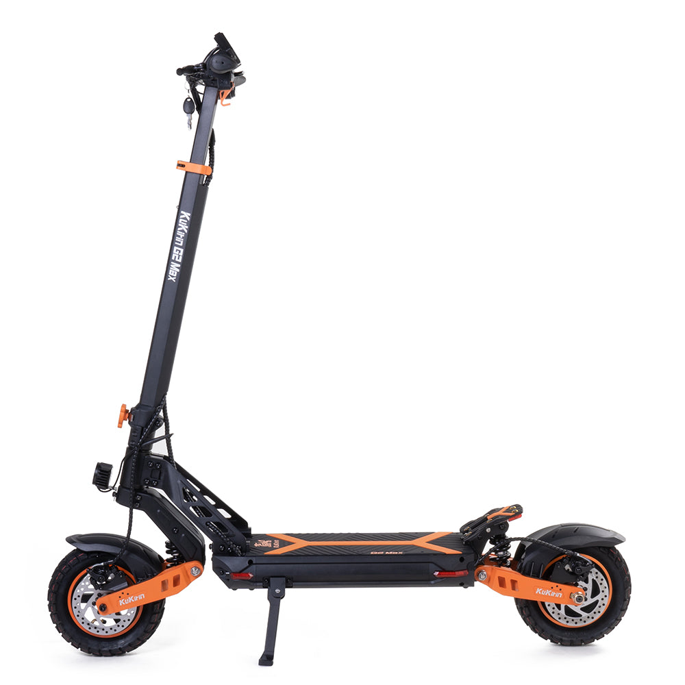 KuKirin G2 Max Electric Scooter 10 Inch Off-road Tires 1000W Motor 55Km/h Max Speed 48V 20Ah Battery 80km Range 120KG Max Load Detachable Seat Adjustable Height