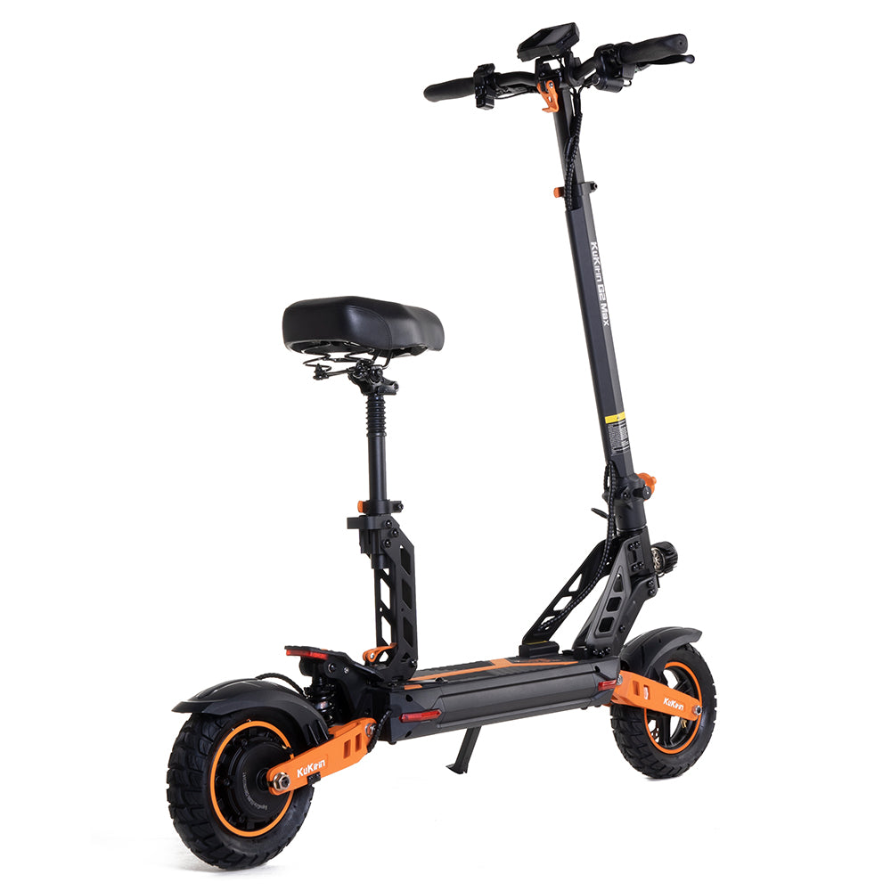 KuKirin G2 Max Electric Scooter 10 Inch Off-road Tires 1000W Motor 55Km/h Max Speed 48V 20Ah Battery 80km Range 120KG Max Load Detachable Seat Adjustable Height