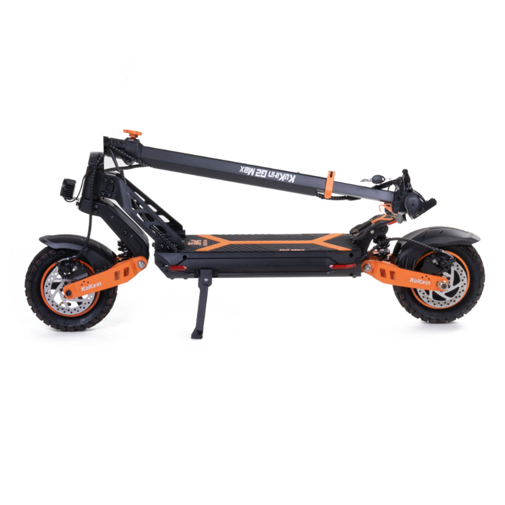 KuKirin G2 Max Electric Scooter 10 Inch Off-road Tires 1000W Motor 55Km/h Max Speed 48V 20Ah Battery 80km Range 120KG Max Load Detachable Seat Adjustable Height