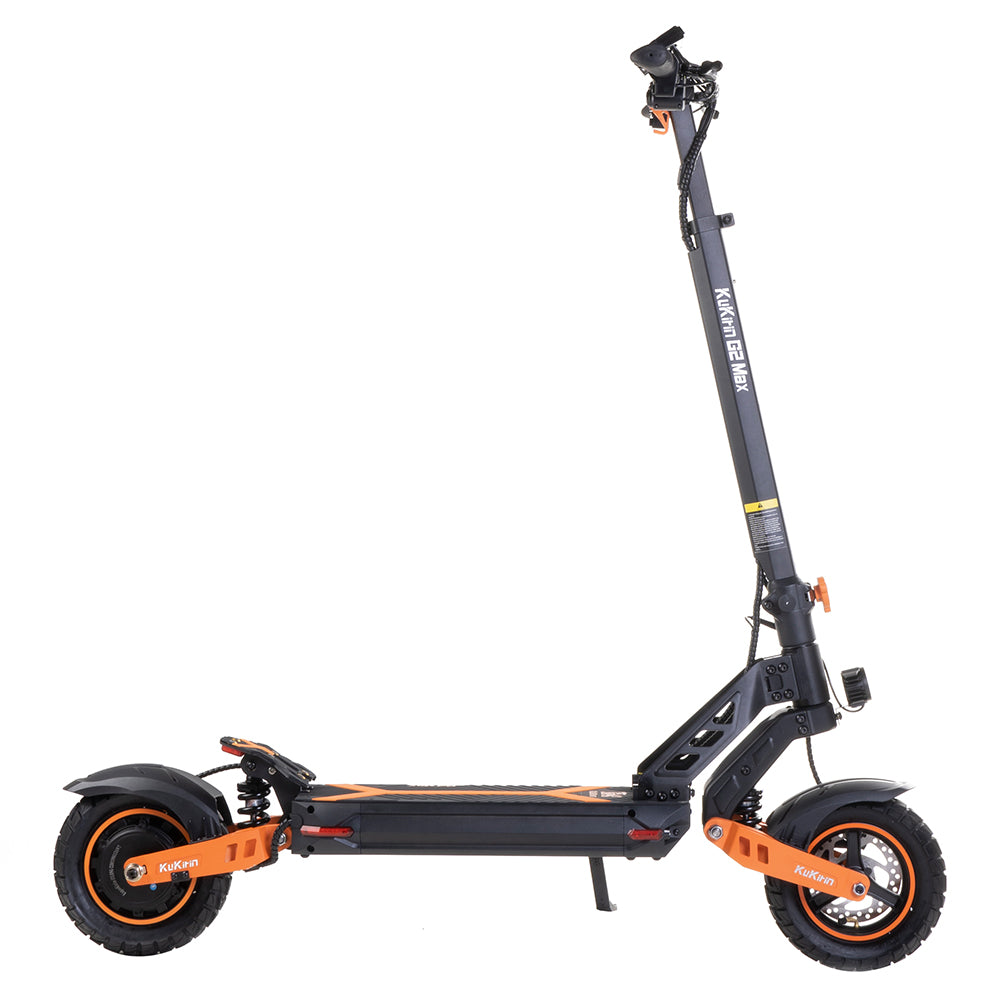 KuKirin G2 Max Electric Scooter 10 Inch Off-road Tires 1000W Motor 55Km/h Max Speed 48V 20Ah Battery 80km Range 120KG Max Load Detachable Seat Adjustable Height