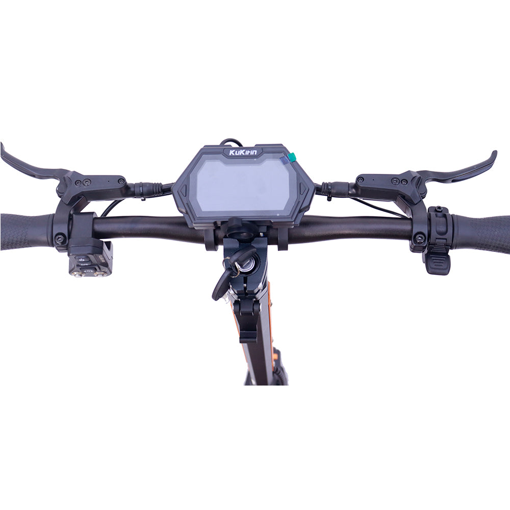 KuKirin G3 Pro 2024 verze 1200W*2 motor terénní elektrická koloběžka 10palcové pneumatiky 52V 23,2Ah vyměnitelná baterie dojezd 80 km maximální rychlost 65 km/h dvojitý hydraulický tlumič nárazů vodotěsnost IP54 dvojitá hydraulická brzda