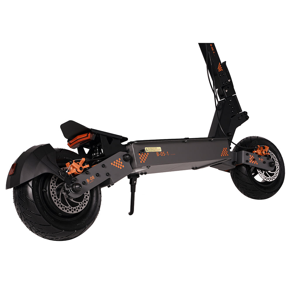 KuKirin G4 Off-Road Electric Scooter with 2000W Motor 60V 20Ah Battery up to 75km Range 70km/h Max Speed 11 Inch wide Vacuum Tire Turn Signal Large touch screen LED IP54 Waterproof