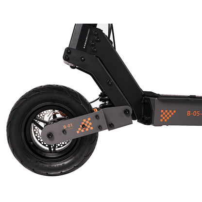 KuKirin G4 Off-Road Electric Scooter with 2000W Motor 60V 20Ah Battery up to 75km Range 70km/h Max Speed 11 Inch wide Vacuum Tire Turn Signal Large touch screen LED IP54 Waterproof