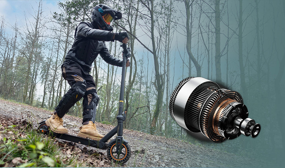 Skládací elektrická koloběžka KuKirin S1 Max, motor 350 W, baterie 36 V 10,4 Ah, 8palcové pneumatiky, zadní světlo, dojezd 39 km, tlumení nárazů pružinou, velký displej, sklon 15 stupňů, vodotěsnost IP54, bezpečnostní skládací přezka