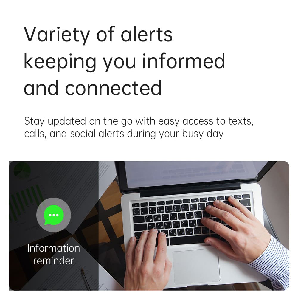 Chytré hodinky KUMI KU7, 1,96" AMOLED displej, Bluetooth volání, monitorování zdraví, informace o akciovém trhu, 100 sportovních režimů - černé