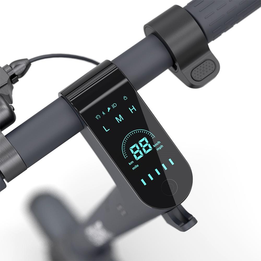 Elektrická koloběžka LEQISMART A11 s pneumatikami ABE 10 palců, motor 350 W, maximální rychlost 20 km/baterie 7,8 Ah, dojezd 30 km, nosnost 100 kg - černá