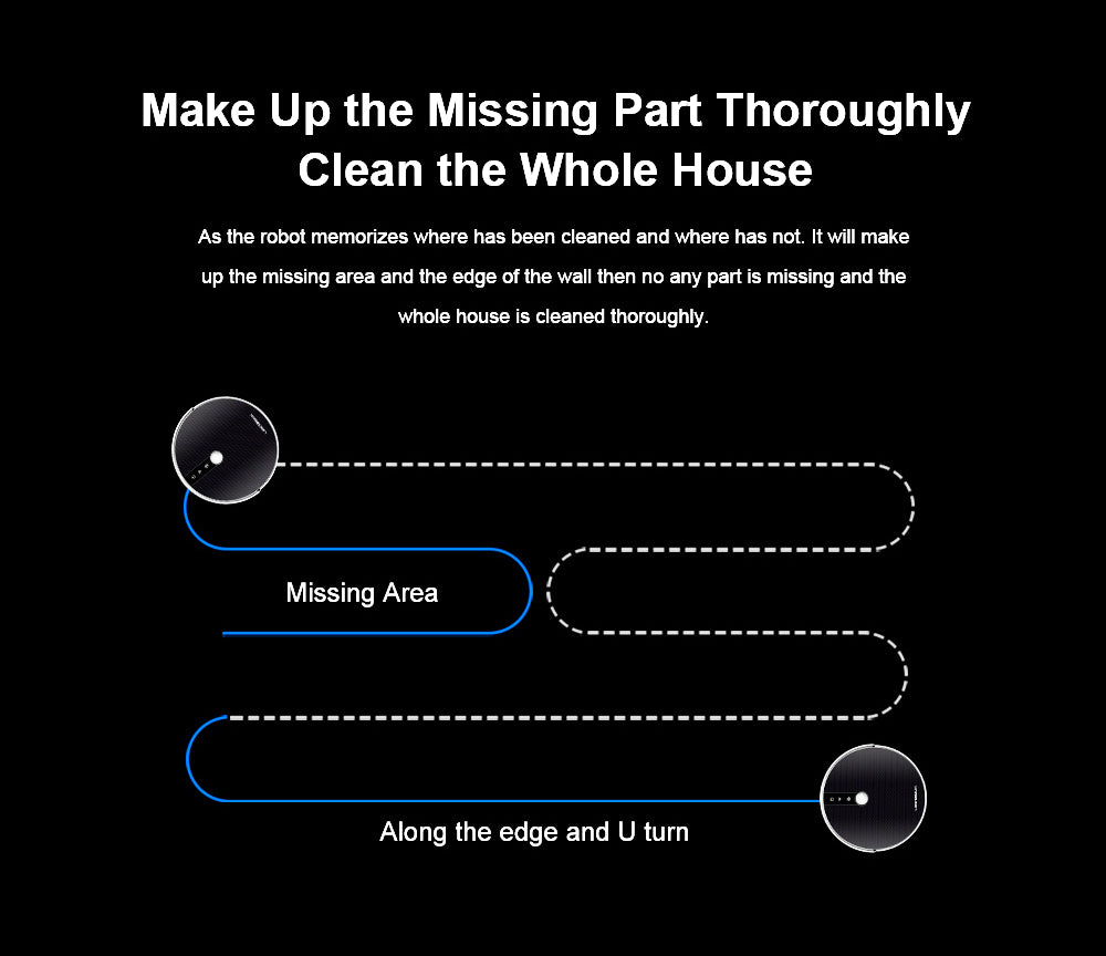 Robotický vysavač LIECTROUX C30B 6000Pa Sání s AI mapovou navigací 2500mAh baterie Inteligentní oddíl Elektrická nádrž na vodu Ovládání APP - Černá