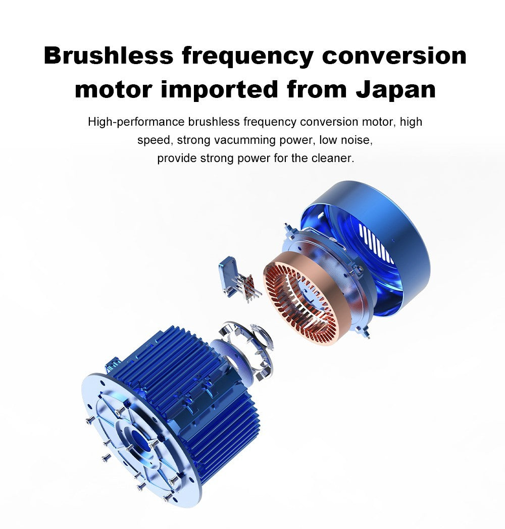 Robotický vysavač Liectroux G7, sací výkon 6500 Pa, laserová navigace, baterie 5200 mAh, výdrž 180 minut - černý, zástrčka EU