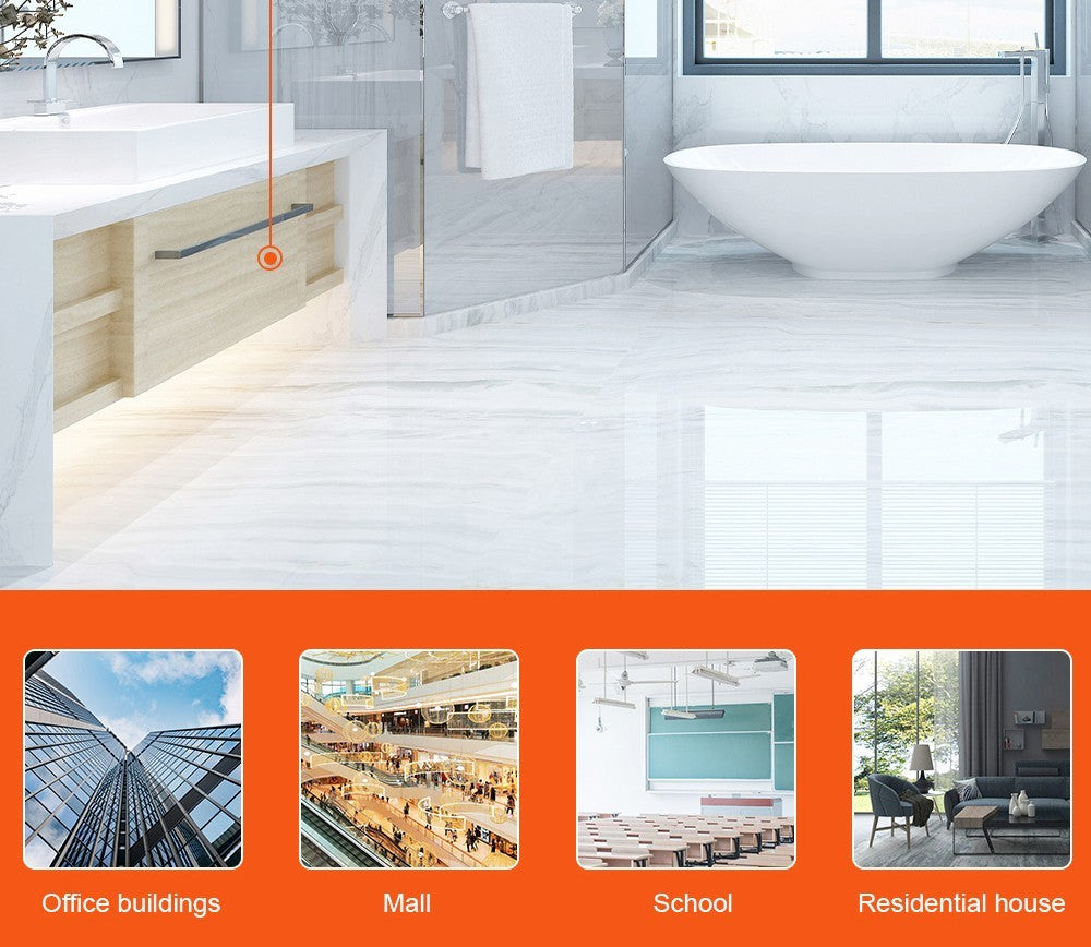 Liectroux HCR-09 robotický čistič oken, sací výkon 2800 Pa, 3 automatické režimy čištění, funkce UPS, detekce okrajů, dálkové ovládání