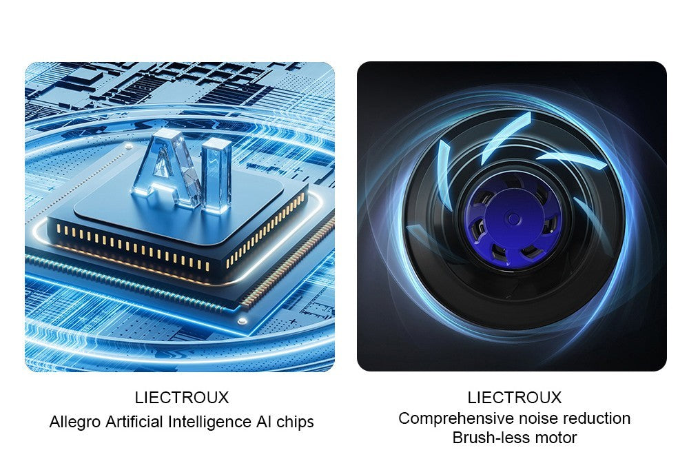 Liectroux HCR-09 robotický čistič oken, sací výkon 2800 Pa, 3 automatické režimy čištění, funkce UPS, detekce okrajů, dálkové ovládání
