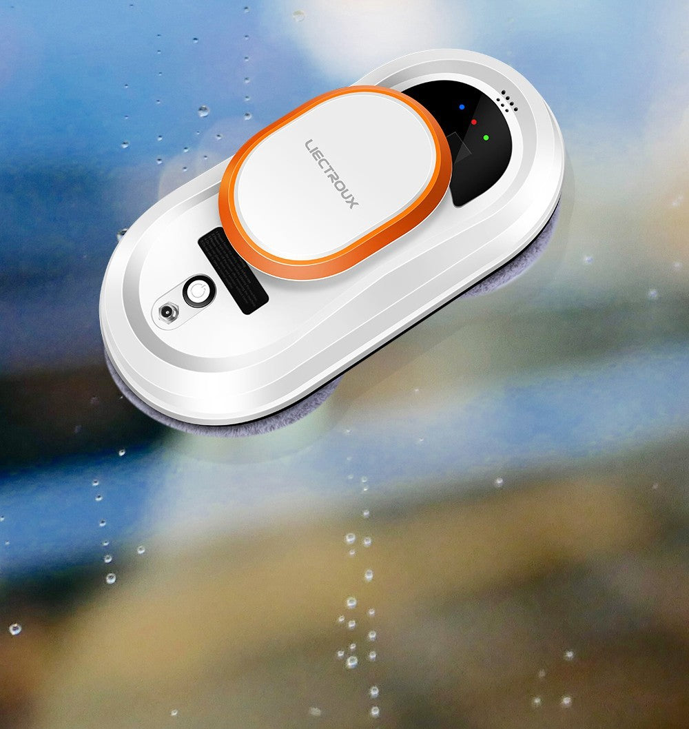 Liectroux HCR-09 robotický čistič oken, sací výkon 2800 Pa, 3 automatické režimy čištění, funkce UPS, detekce okrajů, dálkové ovládání