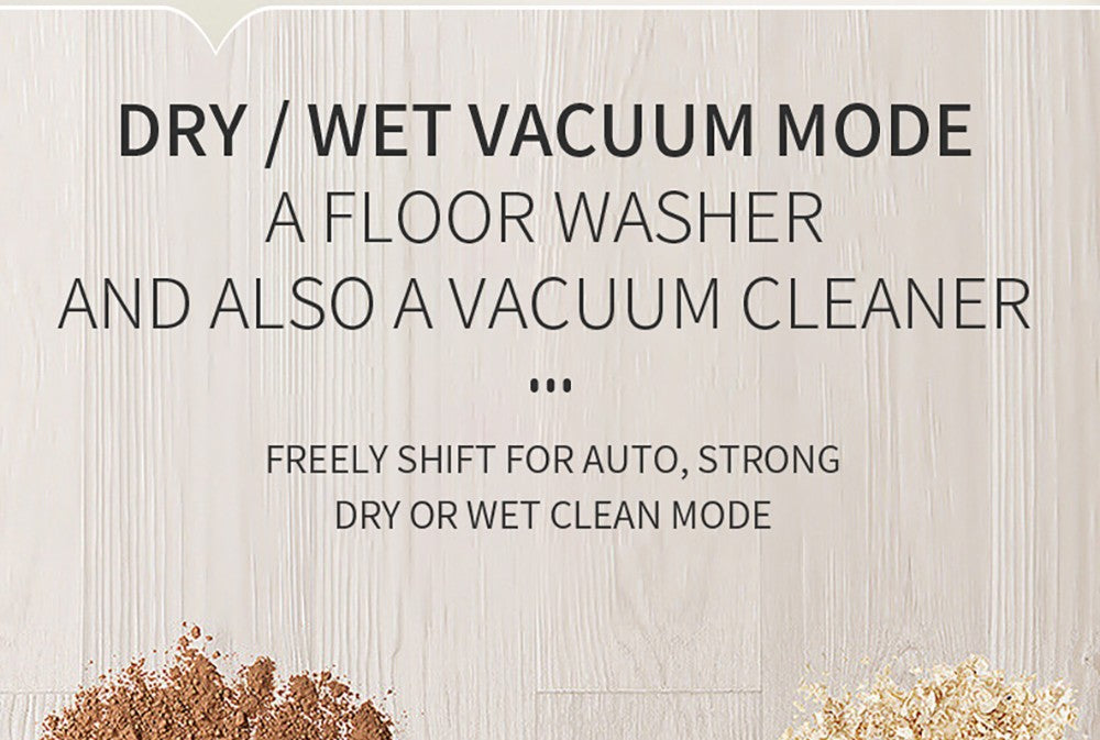 Bezdrátový mokro-suchý vysavač Liectroux i7 Pro, sací výkon 14000 Pa, samočisticí, samoschnoucí, nádrž na čistou vodu 600 ml, doba provozu 35 minut, LED displej, hlasové ovládání, nízká hlučnost