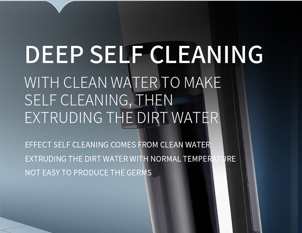 Bezdrátový mokro-suchý vysavač Liectroux i7 Pro, sací výkon 14000 Pa, samočisticí, samoschnoucí, nádrž na čistou vodu 600 ml, doba provozu 35 minut, LED displej, hlasové ovládání, nízká hlučnost