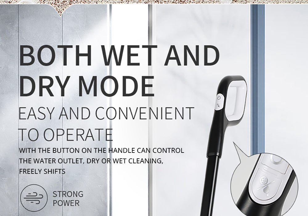 Bezdrátový mokro-suchý vysavač Liectroux i7 Pro, sací výkon 14000 Pa, samočisticí, samoschnoucí, nádrž na čistou vodu 600 ml, doba provozu 35 minut, LED displej, hlasové ovládání, nízká hlučnost