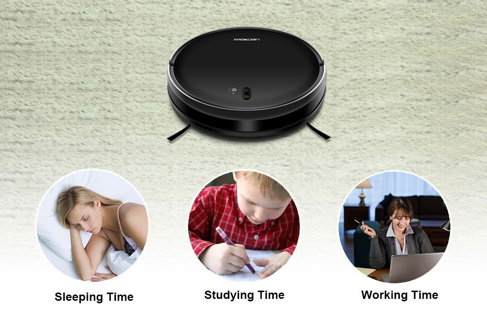 Robotický vysavač Liectroux L200, max. sací výkon 4000 Pa, chytré mapování, 230ml nádržka na vodu s elektrickým ovládáním, doba provozu až 120 minut, ovládání pomocí aplikace/hlasu, nižší hlučnost