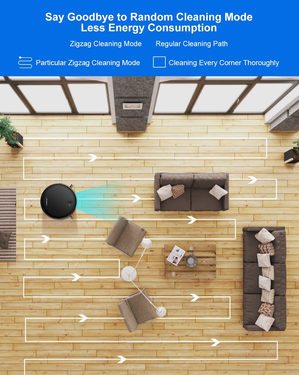 Robotický vysavač Liectroux L200, max. sací výkon 4000 Pa, chytré mapování, 230ml nádržka na vodu s elektrickým ovládáním, doba provozu až 120 minut, ovládání pomocí aplikace/hlasu, nižší hlučnost