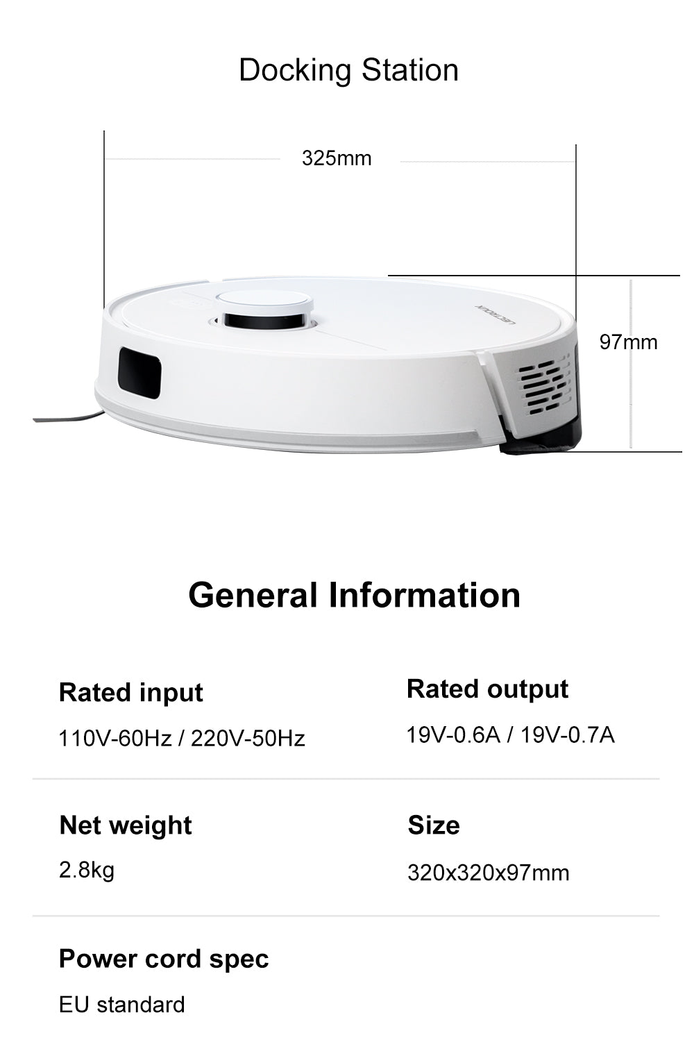 Robotický vysavač Liectroux M70 Pro Lidar se samovyprazdňovacím košem, úložištěm map na více podlaží, silným sacím tlakem 6500 Pa, baterií 3200 mAh, max. výdrží 175 minut, chytrou aplikací a hlasovým ovládáním, 3l sáčkem na prach, bílý