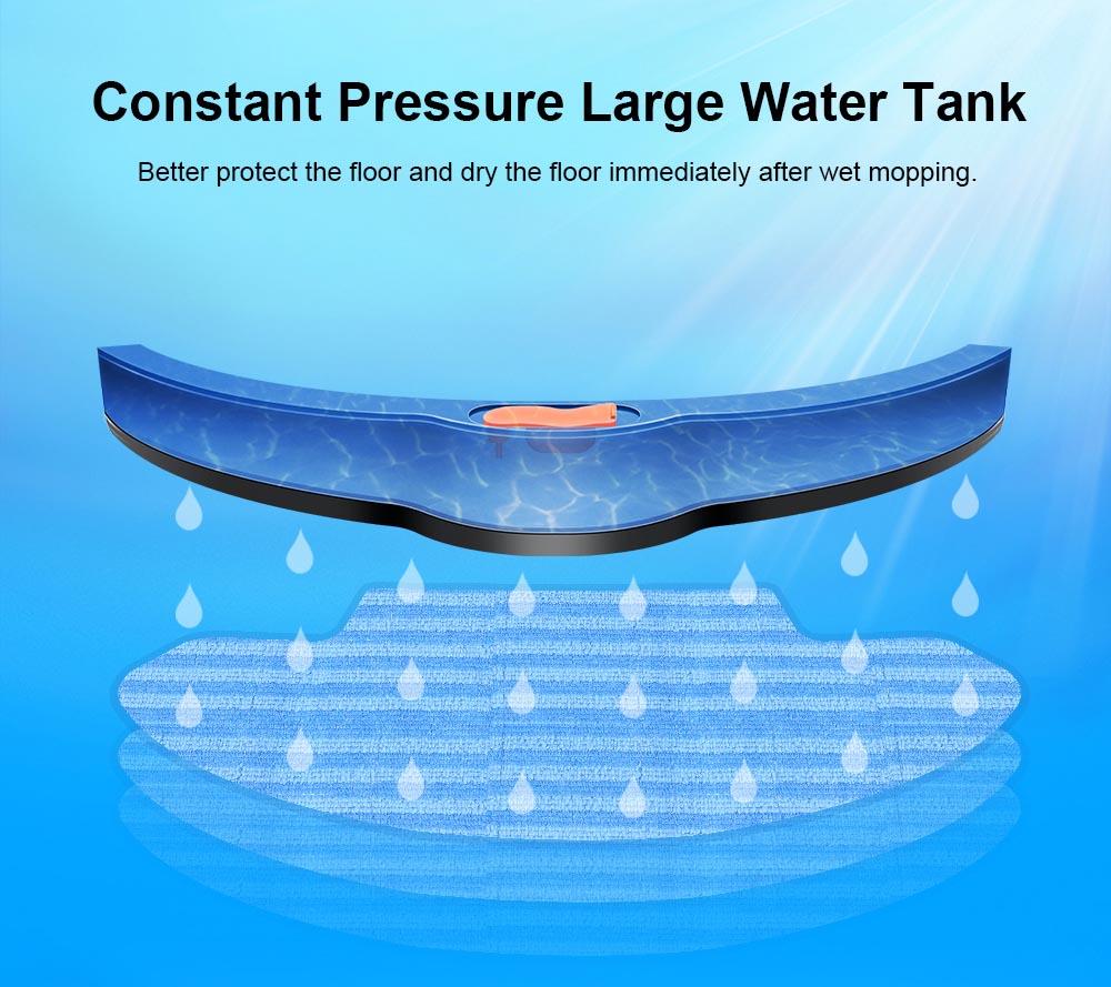 Robotický vysavač LIECTROUX M7S Pro, 2D navigace s mapou, baterie 4400 mAh, výdrž 110 minut, suché i mokré vytírání - černý