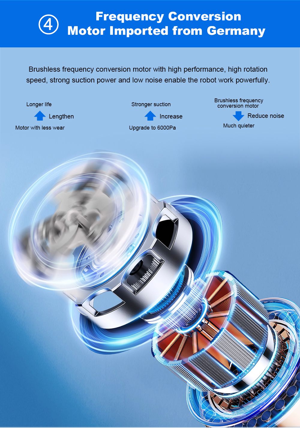 Robotický vysavač a mop Liectroux N7S-U, chytré mapování, WiFi aplikace, sací tlak 6000 Pa, doba provozu 120 minut, nádoba na prach 400 ml a nádržka na vodu 250 ml, WiFi aplikace, funguje s Alexou a Google Assistant, na zvířecí chlupy, koberce a tvrdé podlahy