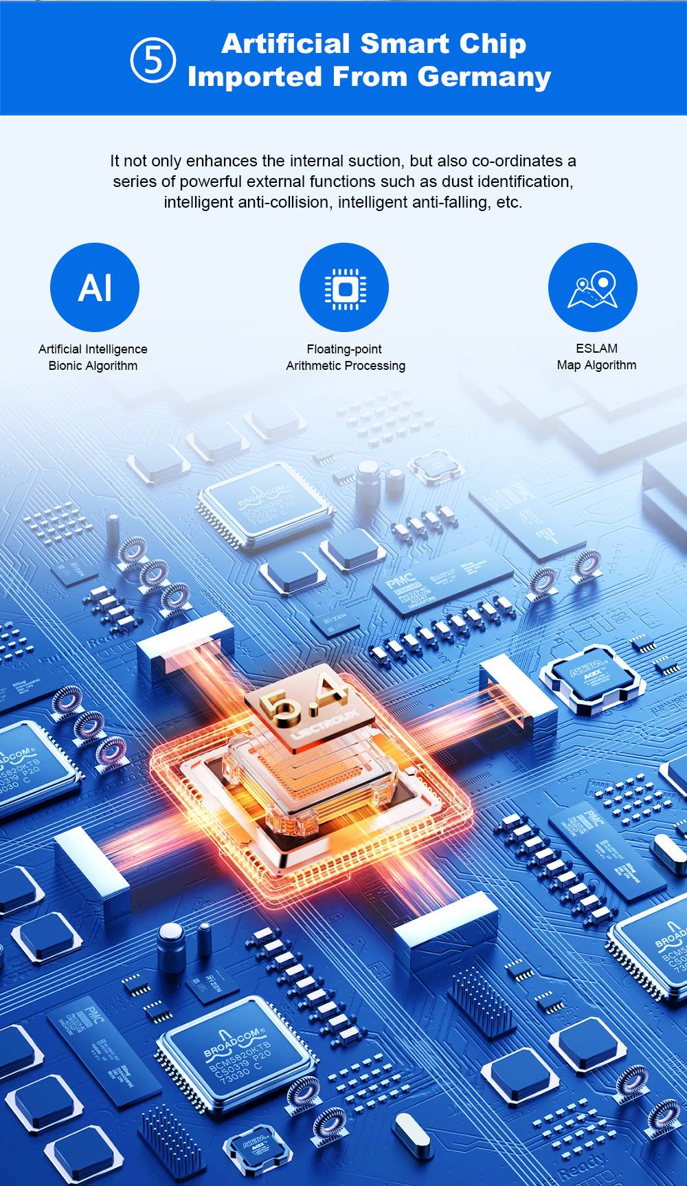Robotický vysavač a mop Liectroux N7S-U, chytré mapování, WiFi aplikace, sací tlak 6000 Pa, doba provozu 120 minut, nádoba na prach 400 ml a nádržka na vodu 250 ml, WiFi aplikace, funguje s Alexou a Google Assistant, na zvířecí chlupy, koberce a tvrdé podlahy