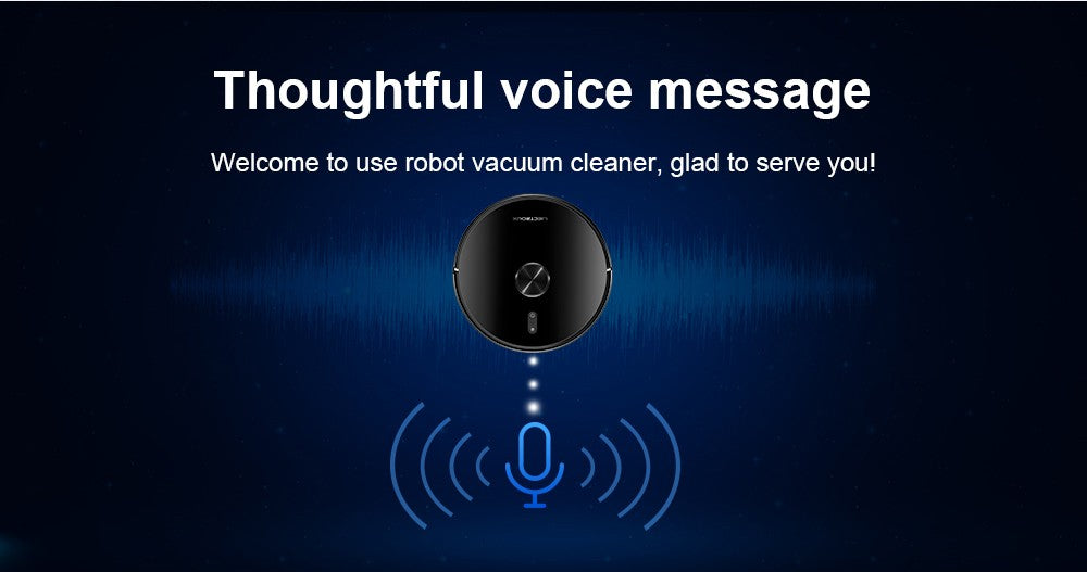 Robotický vysavač Liectroux X6, sací výkon 6500 Pa, laserová navigace LDS, nádrž na vodu 235 ml, odpadkový koš 400 ml, 5 uložených map, baterie 2600 mAh, ovládání aplikací/hlasové ovládání