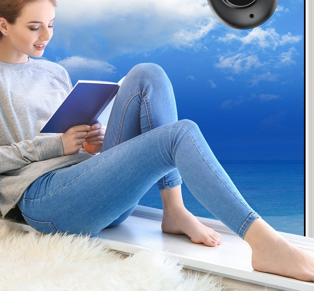 Robotický čistič oken LIECTROUX YW810, obousměrný rozprašovač vody, suché a mokré vytírání, AI trasa, bezkartáčový motor a ventilátor, ovládání přes aplikaci a dálkové ovládání, více způsobů zabezpečení, černý