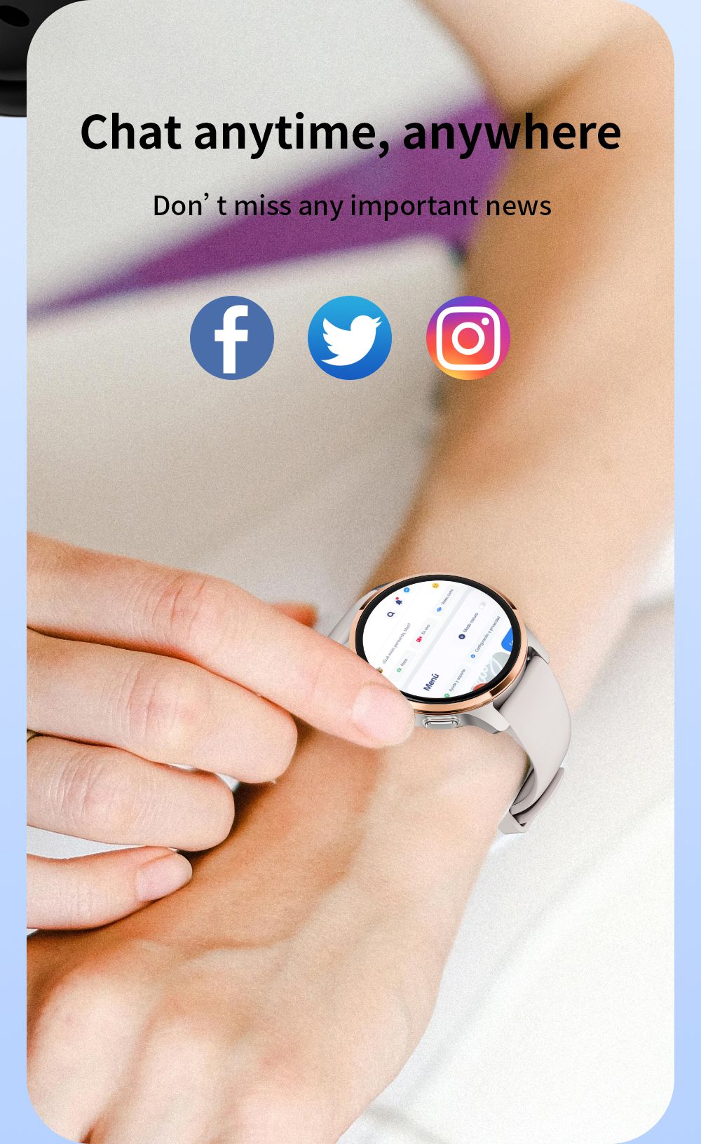 Chytré hodinky LOKMAT APPLLP 2, 1,508palcový AMOLED displej, podpora 4G SIM karet, Android 8.1, NFC přístup, nepřetržité sledování zdraví, více sportovních režimů