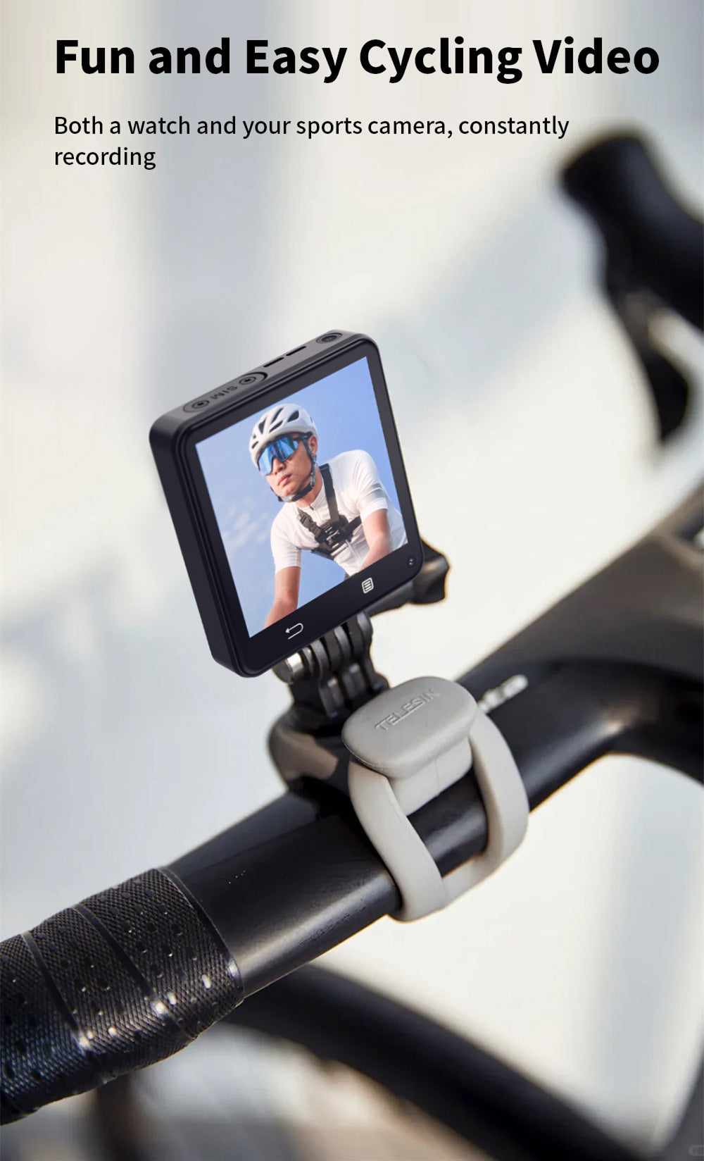 Odnímatelné chytré hodinky LOKMAT APPLLP 2 MAX, 2,64palcový displej, Android 11, podpora SIM karet 4G/5G, připojení Bluetooth, GPS určování polohy, baterie 1200 mAh