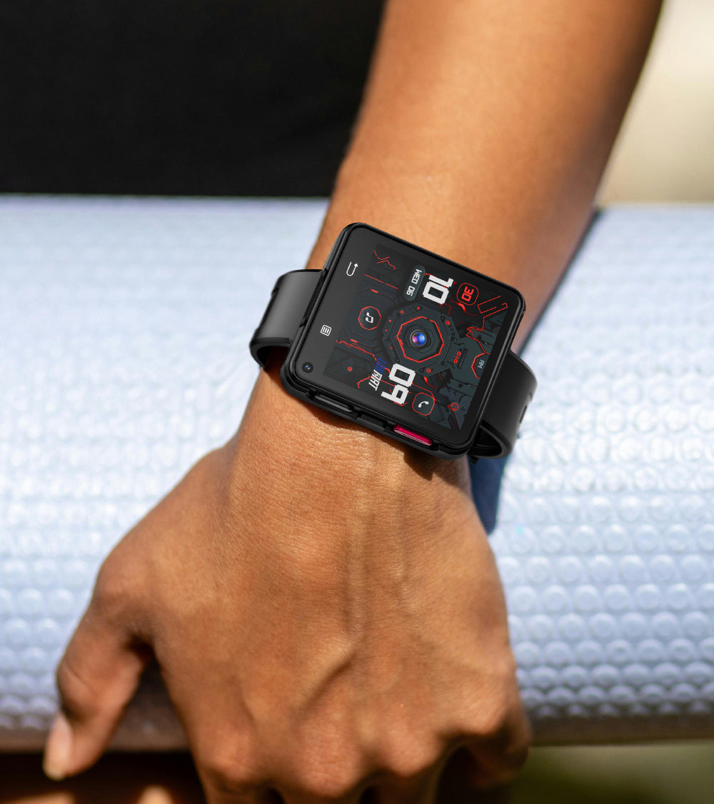 Odnímatelné chytré hodinky LOKMAT APPLLP 2 MAX, 2,64palcový displej, Android 11, podpora SIM karet 4G/5G, připojení Bluetooth, GPS určování polohy, baterie 1200 mAh