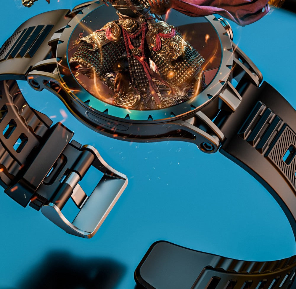 Chytré hodinky LOKMAT APPLLP 4, 1,508palcový AMOLED displej, podpora SIM karet 4G/5G, monitorování tepové frekvence a kyslíku v krvi, funkce NFC, GPS polohování