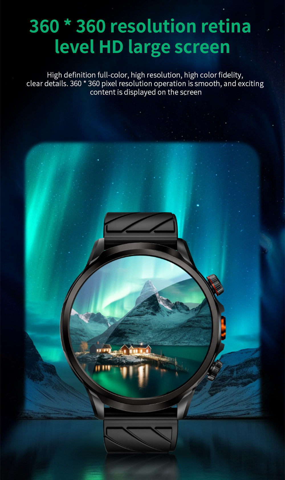 Chytré hodinky LOKMAT APPLLP 8 Pro, Android 8.1, 1,85" HD TFT displej, 4G volání, NFC přístup, monitorování tepové frekvence a kyslíku v krvi