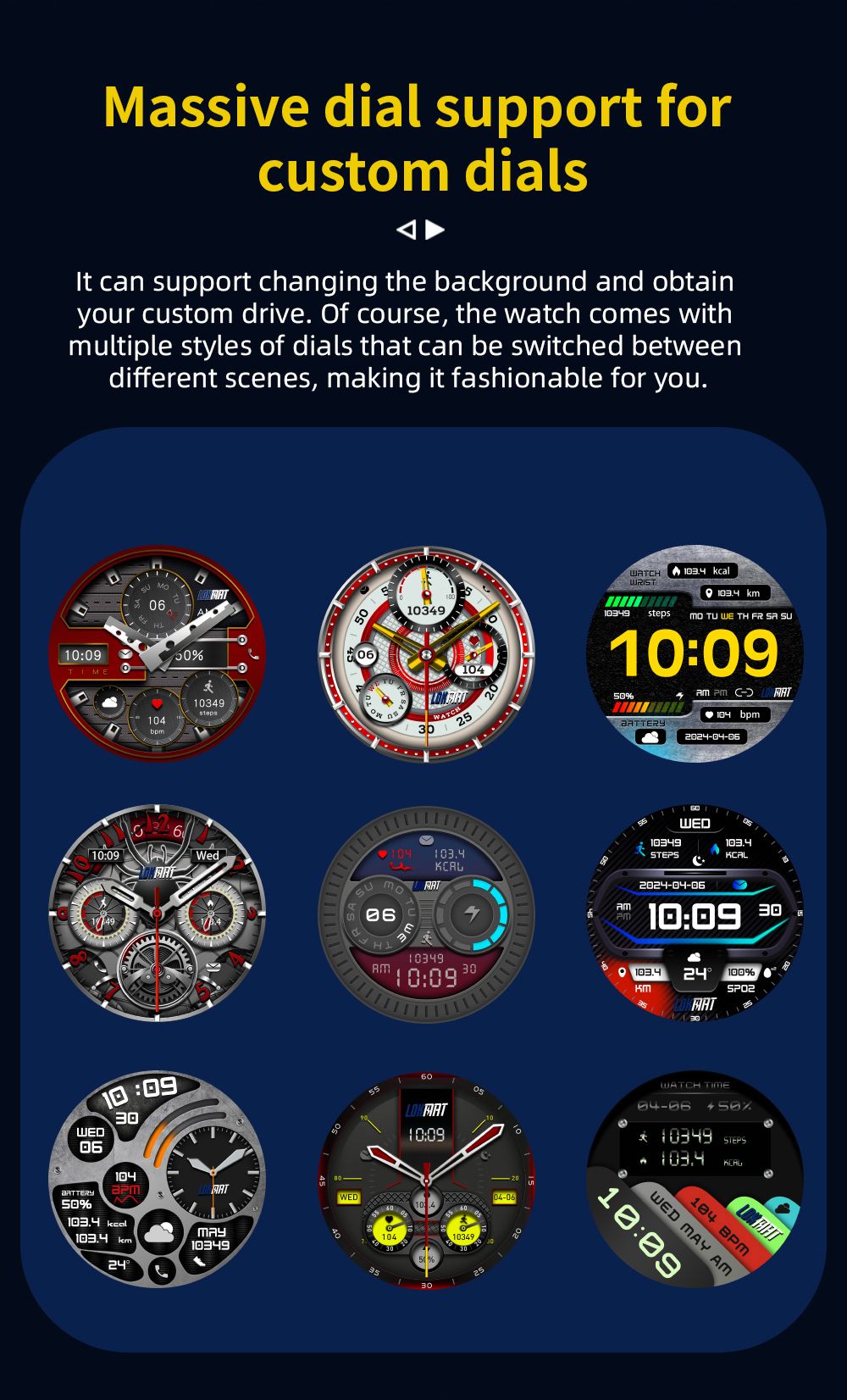 Chytré hodinky LOKMAT APPLLP 4G, AMOLED HD displej, NFC přístup, monitorování tepové frekvence, Bluetooth 4.2, více sportovních režimů, GPS/Beidou/Granas/AGPS/LBS polohování