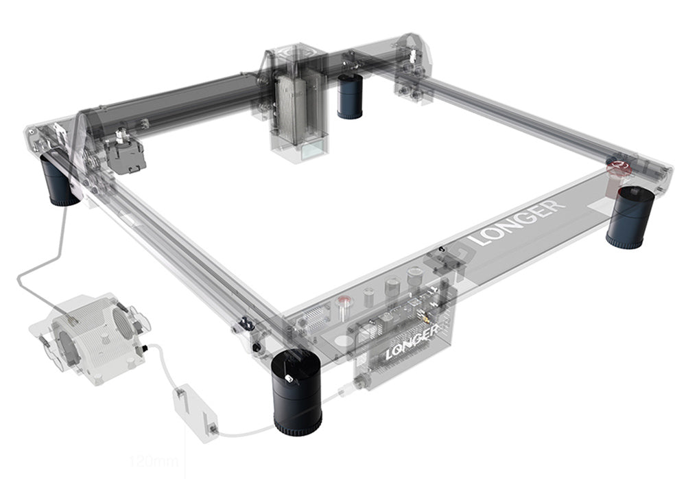 Delší laserové gravírovací lišty B1 58 mm - 8 ks