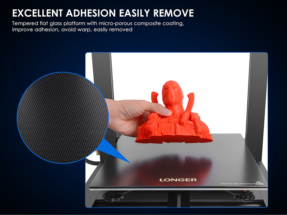 Delší 3D tiskárna LK5 Pro, 90% předem smontovaná, tichá základní deska, 300*300*400 mm