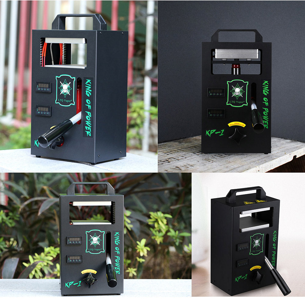 Termolis KP-1 Tech-L na kalafunu, dvě topné desky 4,5 x 4,7 palce, 1000 W, 4 topné tyče, digitální regulace teploty, na kalafunu a sušené květiny