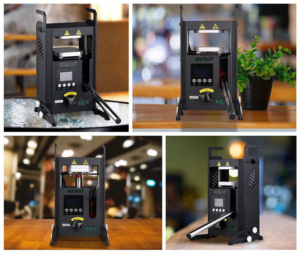 Tepelný lis LTQ VAPOR KP-402, dvojité topné desky, startér s tlakem 4 tuny, nastavitelná teplota